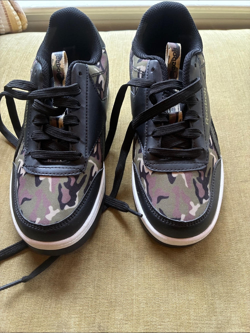 Reebok Low-Top Camouflage Sneakers in